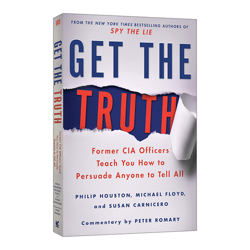华研原版 英文原版 Get the Truth 教你让人说出真心话 英文版 进口英语原版书籍