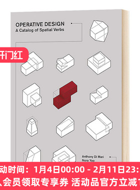 华研原版 操作设计 空间动词目录 英文原版 Operative Design A Catalog of Spatial Verbs 英文版 进口英语书籍