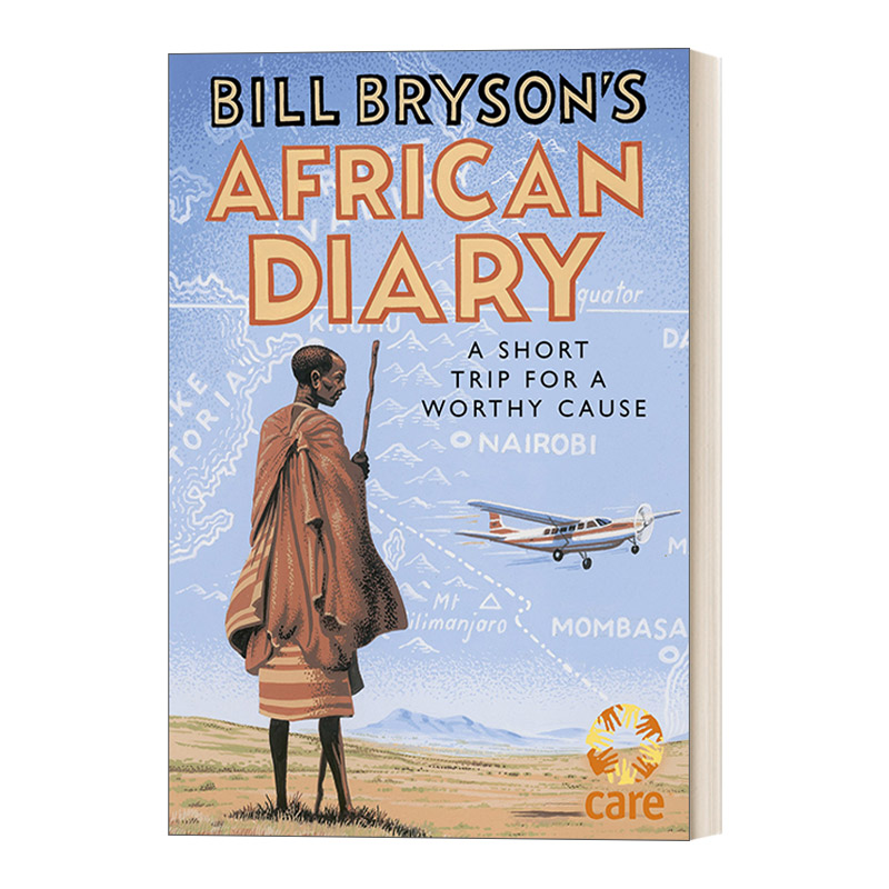 英文原版 Bill Bryson African Diary 比尔·布莱森的非洲日记 精装 英文版 进口英语原版书籍