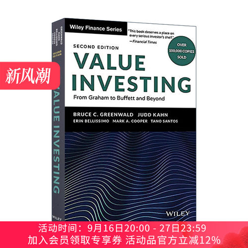 英文原版 Value Investing 21世纪价值投资 第2版 从格雷厄姆到巴菲特的价值投资策略 英文版 进口英语原版书籍