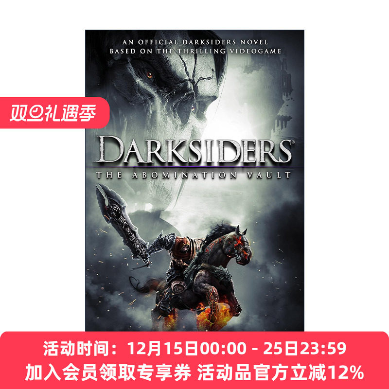 暗黑血统  英文原版 Darksiders: The Abomination Vault 憎恨之苍穹 奇幻恐怖小说 Ari Marmell 英文版 进口英语原版书籍