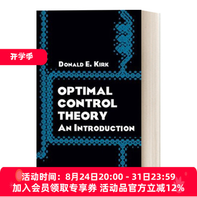 最优控制论 英文原版 Optimal Control Theory An Introduction 导论 英文版 进口英语原版书籍