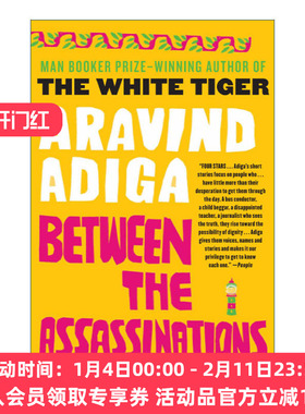 两次暗杀之间  英文原版 Between the Assassinations 白虎作者 布克奖得主Aravind Adiga 英文版 进口英语原版书籍