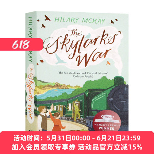云雀与少年 英文原版 The Skylarks' War 孩子与父母的家庭冒险 英文版儿童文学小说 英语课外阅读书籍 Hilary McKay 拉瑞麦凯