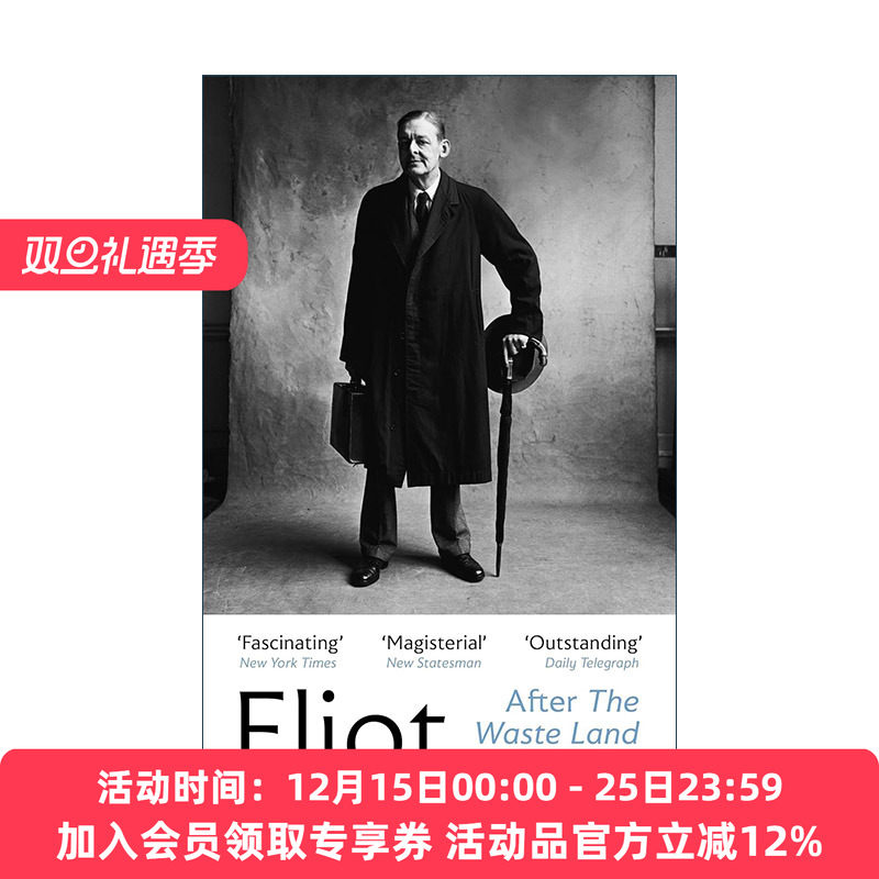 英文原版 Eliot After The Waste Land 荒原之后的T.S.艾略特 艾略特的后半生 罗伯特·克劳福德 英文版 进口英语原版书籍