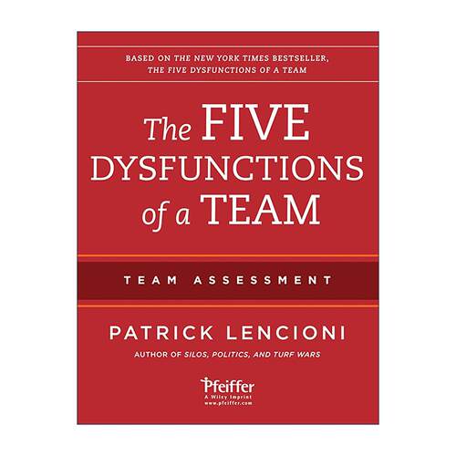 英文原版 The Five Dysfunctions of a Team Team Assessment 团队协作的五大障碍之团队评估 第2版 派特里克兰西尼奥 英文版