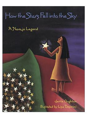 英文原版 How the Stars Fell into the Sky 星辰何以坠入天际 纳瓦霍传说 英文版 进口英语原版书籍