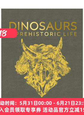 DK恐龙和史前生活视觉指南 英文原版 Dinosaurs and Prehistoric Life  精装 英文版 进口英语原版书籍