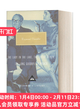 英文原版 The Lady in the Lake, The Little Sister, The Long Goodbye, Playback  Volume 2 雷蒙德·钱德勒 Everyman 进口书