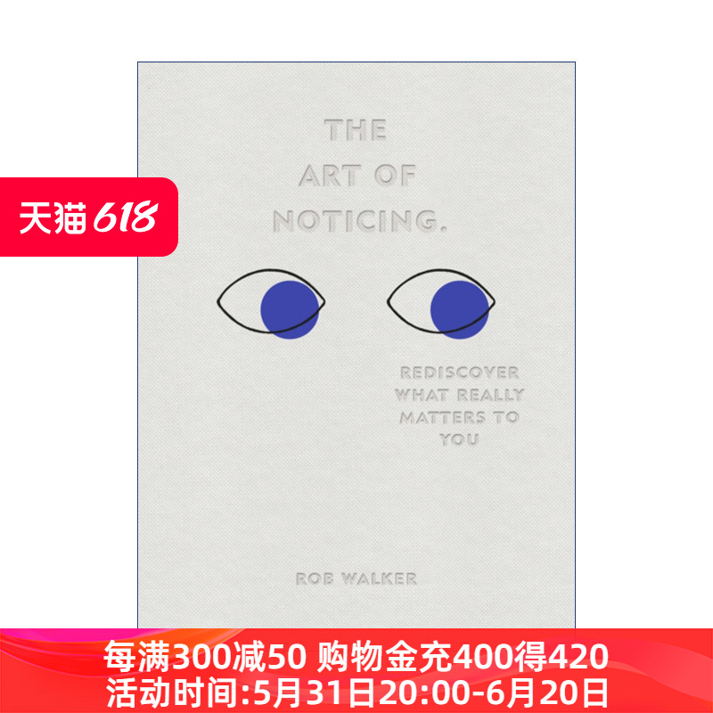 英文原版 The Art of Noticing 观察的艺术 罗伯·沃克 美国2019商业图书奖 精装 英文版 进口英语原版书籍