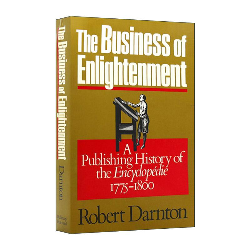 英文原版 The Business of Enlightenment 启蒙运动的生意 百科全书出版史 罗伯特·达恩顿 英文版 进口英语原版书籍