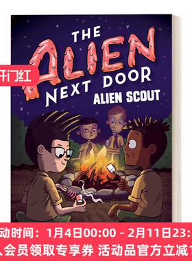 英文原版 The Alien Next Door 3 Alien Scout 隔壁的外星人3 英文版 进口英语原版书籍