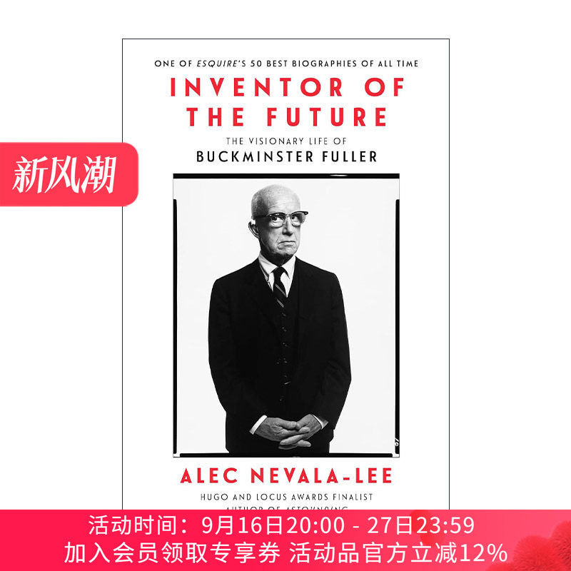 英文原版 Inventor of the Future 未来的发明者 巴克敏斯特·富勒的幻想生活 2022年经济学人回忆录书单 英文版进口英语原版书籍