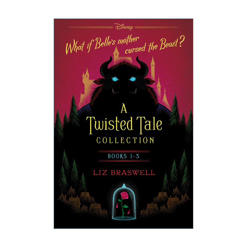 迪士尼反转故事系列三册套装 英文原版 A Twisted Tale Collection 阿拉丁 美女与野兽 睡美人 英文版 进口英语原版书籍