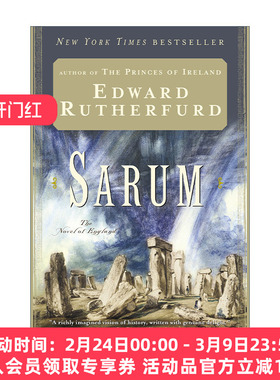 塞勒姆 英文原版 Sarum 历史小说 Edward Rutherfurd 英文版 进口英语原版书籍