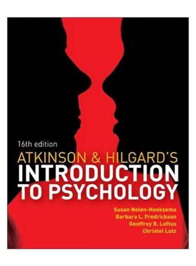 英文原版 Atkinson & Hilgard's Introduction to Psychology 西尔格德心理学导论 第16版 英文版 进口英语原版书籍