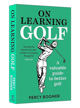 英文原版 On Learning Golf 高尔夫球学习实用指南 Percy Boomer 英文版 进口英语原版书籍