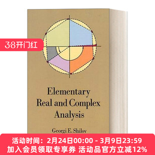 初等实数和复分析 英文原版 Elementary Real and Complex Analysis Dover数学丛书 高校教材 英文版 进口英语原版书籍
