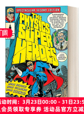英文原版 The Physics of Superheroes Spectacular Second Edition 魔鬼物理学 超级英雄故事里的物理学 科普读物 英文版 进口书