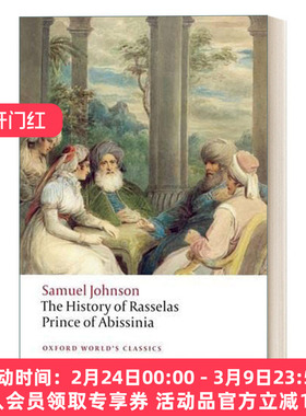 英文原版 The History of Rasselas Prince of Abissinia 王子出游记 牛津世界经典系列 英文版 进口英语原版书籍
