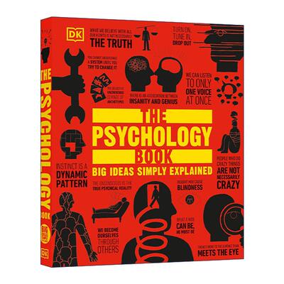 英文原版 The Psychology Book DK人类的思想百科丛书 心理学百科图解 全彩铜版纸精装 英文版 进口英语原版书籍