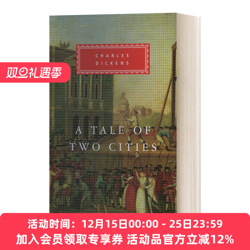 英文原版小说 A Tale of Two Cities 双城记 查尔斯·狄更斯 Everyman精装版 英文版 进口英语原版书籍