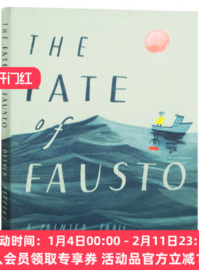 Oliver Jeffers 现代寓言 浮士德的命运 英文原版 The Fate of Fausto 奥利弗杰弗斯绘本 英文版原版书籍 进口英语图画书
