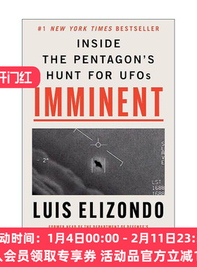 英文原版 Imminent Inside the Pentagons Hunt for UFOs 迫在眉睫 五角大楼寻找UFO的秘密 精装 英文版 进口英语原版书籍
