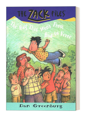 英文原版 The Zack Files 20 How I Went from Bad to Verse 札克档案系列20 儿童冒险章节桥梁书 Dan Greenburg 进口英语原版书籍