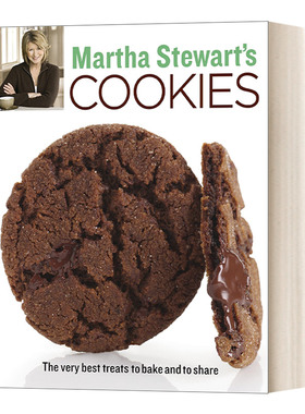 华研原版 英文原版 Martha Stewart's Cookies 玛莎·斯图尔特的饼干 最好的烘焙和分享 食谱 英文版 进口英语原版书籍
