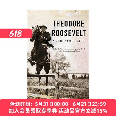 西奥多·罗斯福传 英文原版 Theodore Roosevelt 艰苦的一生 Kathleen Dalton英文版 进口英语原版书籍