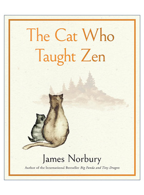 英文原版 The Cat Who Taught Zen 教禅的猫 精装插图版 英文版 进口英语原版书籍