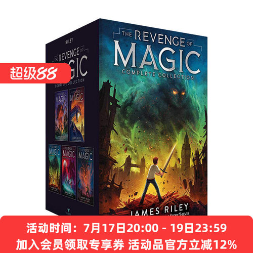 英文原版小说 The Revenge of Magic Complete Collection 魔法复仇全集 英文版 进口英语原版书籍