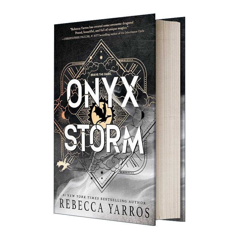 英文原版 Onyx Storm 龙骑士战争学院3 精装 英文版 进口英语原版书籍