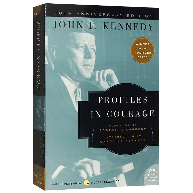 当仁不让 英文原版书 人物传记 Profiles in Courage 约翰肯尼迪自传 John Kennedy 普利策奖 英文版正版进口英语书