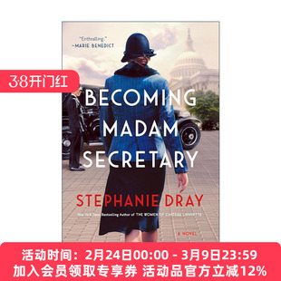 英文原版 Becoming Madam Secretary 成为国务卿女士 女性历史传记小说 精装 Stephanie Dray 英文版 进口英语原版书籍