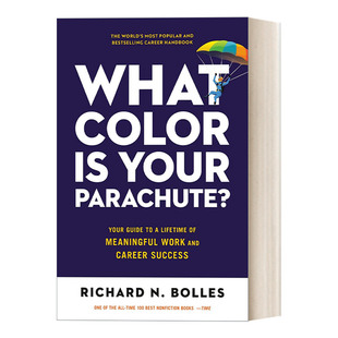 Your 你 What 英文版 书 英文原版 求职跳槽实用指南 Parachute? Color 2023版 降落伞是什么颜色 2023 进口英语原版 职业规划