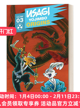 兔子武士 英文原版 Usagi Yojimbo Bunraku and Other Stories 日本木偶戏与其他故事 IDW漫画 Stan Sakai 英文版 进口英语原版书