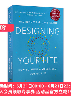 英文原版 Designing Your Life 设计你的生活 斯坦福大学人生设计课 精装 英文版 进口英语原版书籍