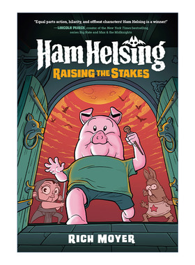 英文原版 Ham Helsing #3 汉姆赫辛系列3 增加赌注 精装全彩漫画绘本图画书 图像式冒险图像式小说 历险探奇故事 英文版 进口书籍