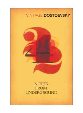 地下室笔记 英文原版 Notes From Underground 陀思妥耶夫斯基经典系列 英文版 进口英语原版书籍