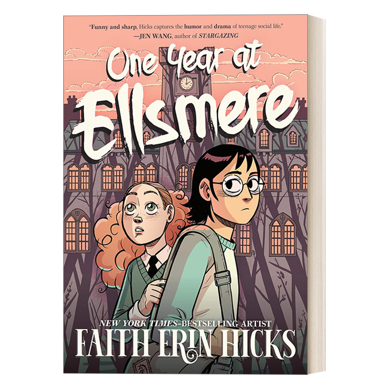 在埃尔斯梅尔一年漫画 英文原版 One Year at Ellsmere 英文版 进口英语原版书籍