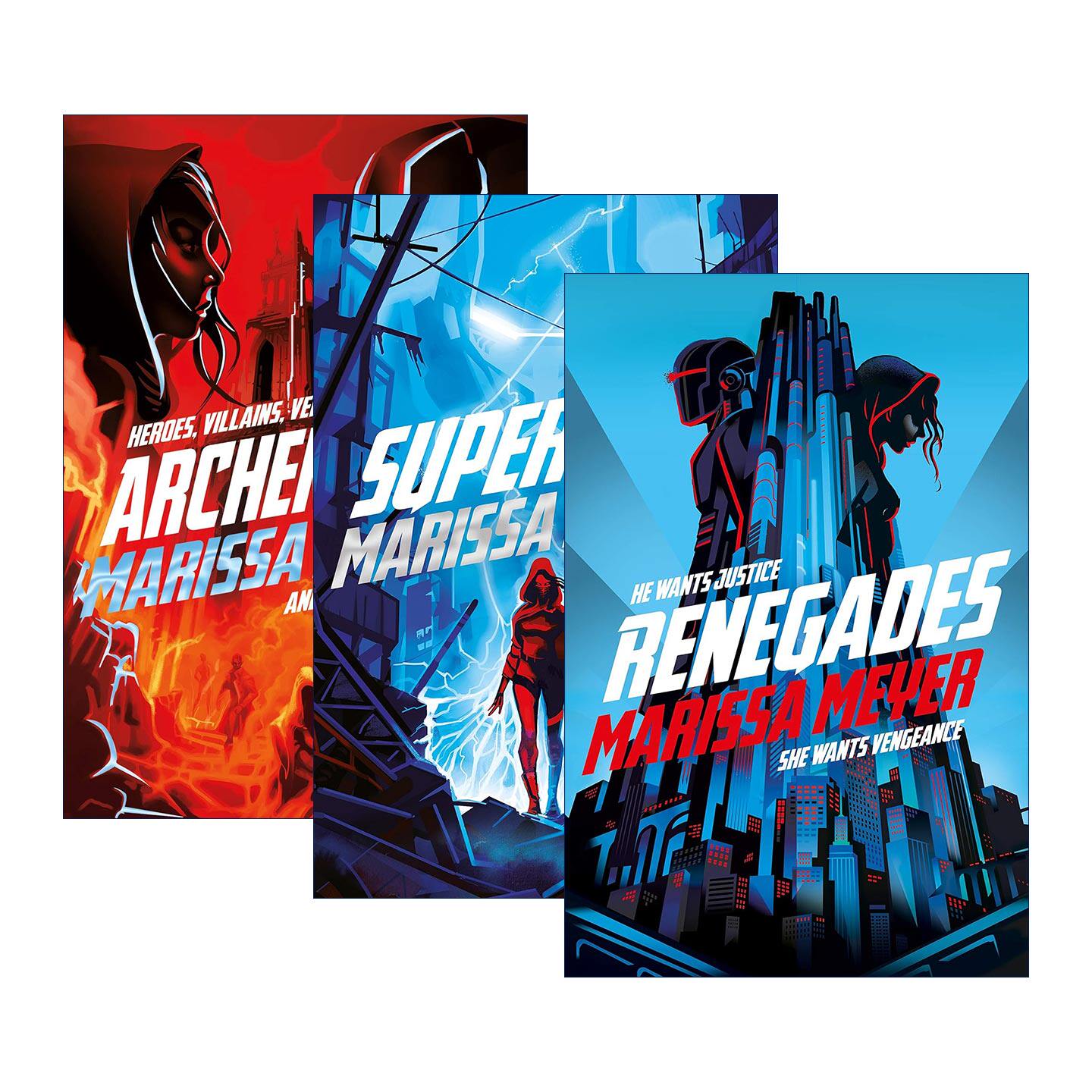 英文原版 Renegades 叛徒系列3册 青少年奇幻科幻小说 英文版 进口英语原版书籍