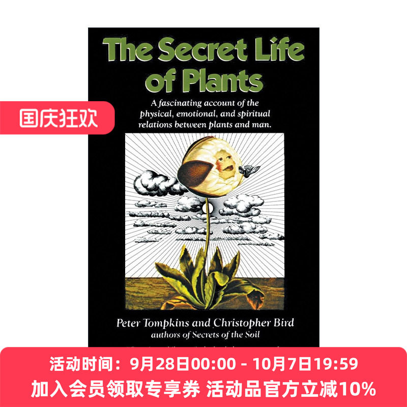 英文原版 The Secret Life of Plants 植物的秘密生命 英文版 进口英语原版书籍