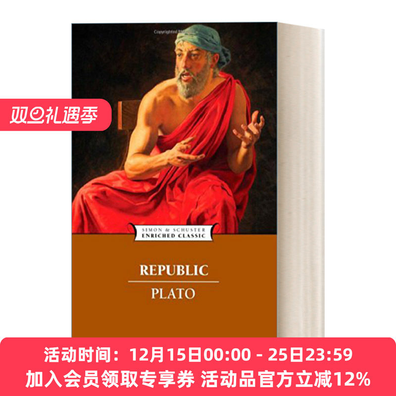 英文原版 Republic 理想国  柏拉图 Enriched Classics系列 英文版 进口英语原版书籍