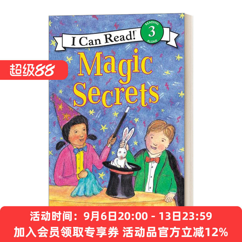 英文原版 Magic Secrets 魔术大揭秘 I Can Read Level 3分级阅读 儿童英语课外阅读 英文版 进口英语原版书籍