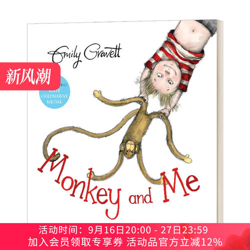 猴子与我 英文原版 Monkey and Me 英文版 进口英语原版书籍