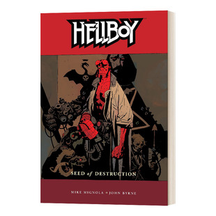 种子 Hellboy Seed 英文原版 Dest 毁灭 英文版 第一卷 Vol. 地狱小子 地狱男爵 书籍 进口英语原版 小说