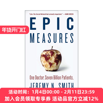 英文原版 Epic Measures 破解生死大数据 一个医生和70亿人的健康真相 英文版 进口英语原版书籍