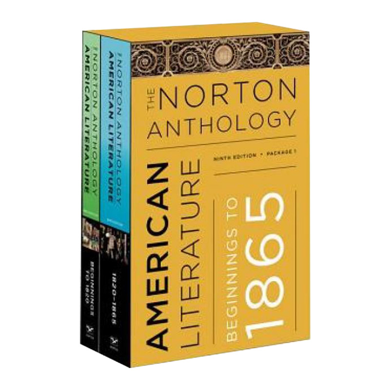 诺顿美国文学选集第9版第一卷A+B